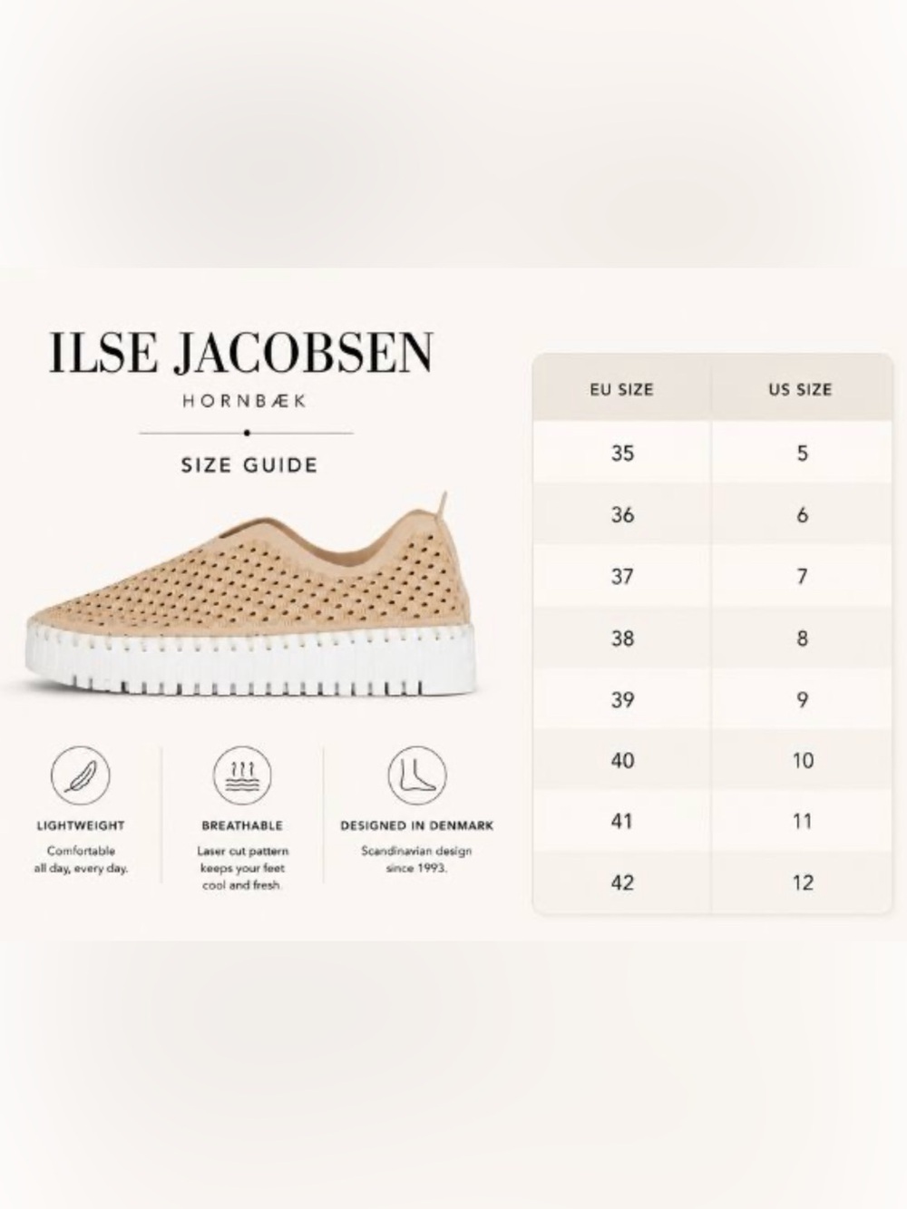 Isle Jacobsen Tulip Slip-On Perforated Casual Sneaker size 41 - Picture 10 of 10